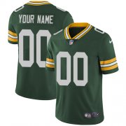 Wholesale Cheap Nike Green Bay Packers Customized Green Team Color Stitched Vapor Untouchable Limited Men's NFL Jersey