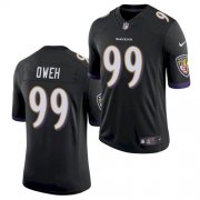 Wholesale Cheap Men's Baltimore Ravens #99 Odafe Oweh Black 2021 Limited Football Jersey