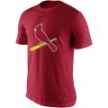 Wholesale Cheap St. Louis Cardinals Nike Legend Batting Practice Primary Logo Performance T-Shirt Red