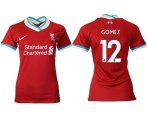 Wholesale Cheap Women 2020-2021 Liverpool home aaa version 12 red Soccer Jerseys