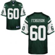 Wholesale Cheap Jets #60 D'Brickashaw Ferguson Green Stitched NFL Jersey