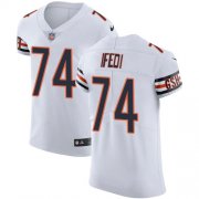 Wholesale Cheap Nike Bears #74 Germain Ifedi White Men's Stitched NFL New Elite Jersey