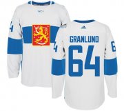 Wholesale Cheap Team Finland #64 Mikael Granlund White 2016 World Cup Stitched NHL Jersey