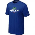 Wholesale Cheap Nike New York Jets Big & Tall Critical Victory NFL T-Shirt Blue