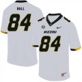 Wholesale Cheap Missouri Tigers 84 Emanuel Hall White Nike College Football Jersey