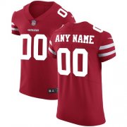Wholesale Cheap Nike San Francisco 49ers Customized Red Stitched Vapor Untouchable Elite Men's NFL Jersey