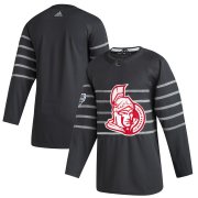 Wholesale Cheap Men's Ottawa Senators Adidas Gray 2020 NHL All-Star Game Authentic Jersey