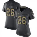 Wholesale Cheap Nike Titans #26 Kristian Fulton Black Women's Stitched NFL Limited 2016 Salute to Service Jersey