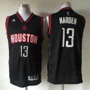 Wholesale Cheap Men's Houston Rockets #13 James Harden Revolution 30 Swingman 2015-16 New Black Jersey