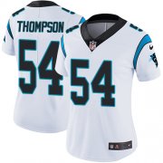 Wholesale Cheap Nike Panthers #54 Shaq Thompson White Women's Stitched NFL Vapor Untouchable Limited Jersey