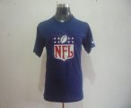 Wholesale Cheap Nike NFL Sideline Legend Authentic Logo Dri-FIT NFL Logo T-Shirt Midnight Blue