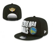 Wholesale Cheap Men's Golden State Warriors 2018 The NBA Finals Patch Snapback Ajustable Cap Hat