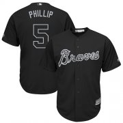 Wholesale Cheap Braves #5 Freddie Freeman Black "Phillip" Players Weekend Cool Base Stitched MLB Jersey