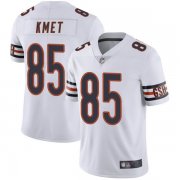 Wholesale Men's Chicago Bears #85 Cole Kmet White Vapor untouchable Limited Stitched NFL Jersey
