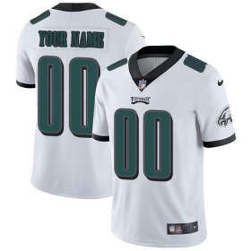 Wholesale Cheap Nike Philadelphia Eagles Customized White Stitched Vapor Untouchable Limited Men\'s NFL Jersey