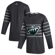 Wholesale Cheap Men's Minnesota Wild Adidas Gray 2020 NHL All-Star Game Authentic Jersey