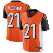 Wholesale Cheap Nike Bengals #21 Mackensie Alexander Orange Alternate Youth Stitched NFL Vapor Untouchable Limited Jersey