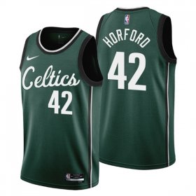 Wholesale Cheap Men\'s Boston Celtics #42 Al Horford 2022-23 Green City Edition Stitched Jersey