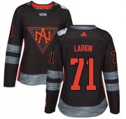 Wholesale Cheap Team North America #71 Dylan Larkin Black 2016 World Cup Women's Stitched NHL Jersey
