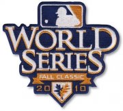 Wholesale Cheap Stitched 2010 MLB World Series Logo Jersey Sleeve Patch San Francisco Giants vs Texas Rangers