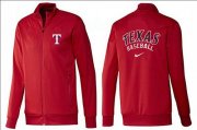 Wholesale Cheap MLB Texas Rangers Zip Jacket Red