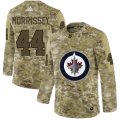Wholesale Cheap Adidas Jets #44 Josh Morrissey Camo Authentic Stitched NHL Jersey
