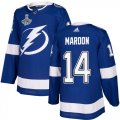 Cheap Adidas Lightning #14 Pat Maroon Blue Home Authentic 2020 Stanley Cup Champions Stitched NHL Jersey