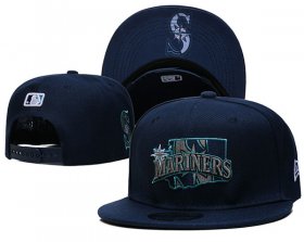 Wholesale Cheap Seattle Mariners Stitched Snapback Hats 001