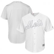 Wholesale Cheap New York Mets Blank Majestic 2019 Players' Weekend Cool Base Team Jersey White