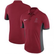 Wholesale Cheap Men's Los Angeles Angels of Anaheim Nike Red Franchise Polo