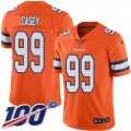 Wholesale Cheap Nike Broncos #99 Jurrell Casey Orange Youth Stitched NFL Limited Rush 100th Season Jersey