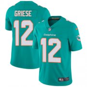Wholesale Cheap Nike Dolphins #12 Bob Griese Aqua Green Team Color Youth Stitched NFL Vapor Untouchable Limited Jersey
