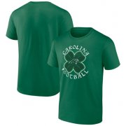 Wholesale Cheap Men's Carolina Panthers Kelly Green St. Patrick's Day Celtic T-Shirt