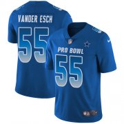 Wholesale Cheap Nike Cowboys #55 Leighton Vander Esch Royal Men's Stitched NFL Limited NFC 2019 Pro Bowl Jersey