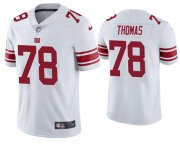Wholesale Cheap Men's New York Giants #78 Andrew Thomas 2020 White Vapor Untouchable Limited Stitched Jersey