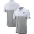 Wholesale Cheap New Orleans Saints Nike Sideline Early Season Performance Polo White Gray