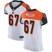 Wholesale Cheap Nike Bengals #67 John Miller White Men's Stitched NFL Vapor Untouchable Elite Jersey