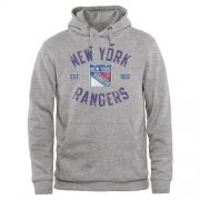 Wholesale Cheap New York Rangers Heritage Pullover Hoodie Ash