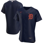 Wholesale Cheap Detroit Tigers Men's Nike Navy Alternate 2020 Authentic Team MLB Jersey