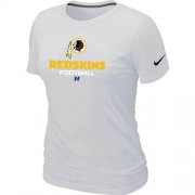 Wholesale Cheap Women's Nike Washington Redskins Critical Victory NFL T-Shirt White