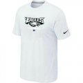 Wholesale Cheap Nike Philadelphia Eagles Big & Tall Critical Victory NFL T-Shirt White