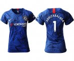 Wholesale Cheap Women's Chelsea #1 Arrizabalaga Home Soccer Club Jersey