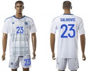 Wholesale Cheap Bosnia Herzegovina #23 Salihovic Away Soccer Country Jersey