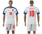 Wholesale Cheap Czech #10 Pospisil Away Soccer Country Jersey
