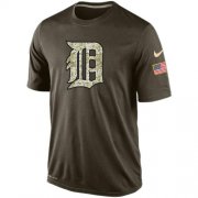 Wholesale Cheap Men's Detroit Tigers Salute To Service Nike Dri-FIT T-Shirt