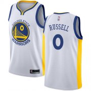 Wholesale Cheap Nike Warriors #0 D'Angelo Russell White NBA Swingman Association Edition Jersey