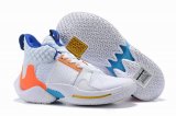 Wholesale Cheap Westbrook 2 Shoes White Blue Orange