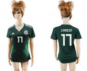Wholesale Cheap Women's Mexico #17 J.Rascon Home Soccer Country Jersey