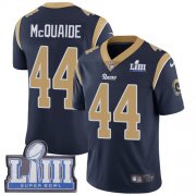 Wholesale Cheap Nike Rams #44 Jacob McQuaide Navy Blue Team Color Super Bowl LIII Bound Men's Stitched NFL Vapor Untouchable Limited Jersey