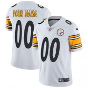 Wholesale Cheap Nike Pittsburgh Steelers Customized White Stitched Vapor Untouchable Limited Men's NFL Jersey